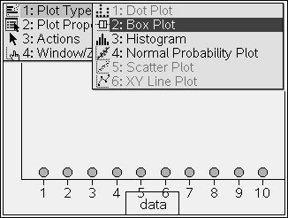 data menu