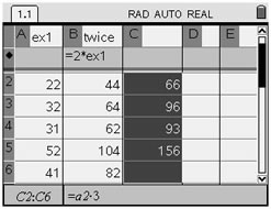 select column